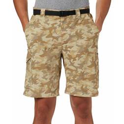 Columbia Silver Ridge Printed Cargo Shorts - Fossil Camo