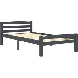 vidaXL Solid Pine 66cm Bettrahmen