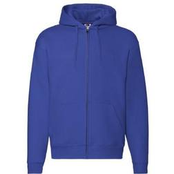 Fruit of the Loom Zip Through Hooded Sweatshirt - Royal