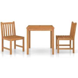 vidaXL 3059921 Set da pranzo per patio, 1 Tavolo incluso 2 Sedie