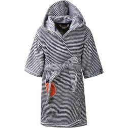 Didriksons Pier Kid's Beach Robe - Navy Simple Stripe (502955-908)