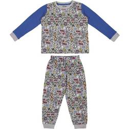 Cerda Interlock Avengers Pyjamas - Grey