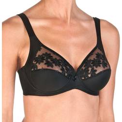 Felina Swiss Broderie Underwire Bra - Black