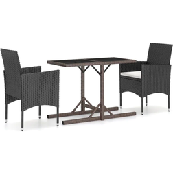 vidaXL 3072445 Ensemble repas de patio