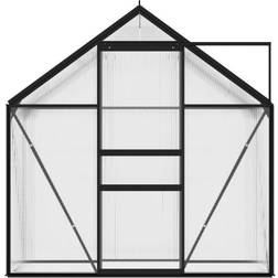 vidaXL 312056 1.33m² Aluminum Polycarbonate