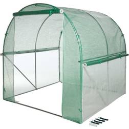 Nature Greenhouse 200x200x200cm Rustfrit stål Plast