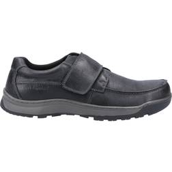 Hush Puppies Casper Leren Schoenen - Zwart