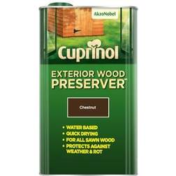 Cuprinol Exterior Wood Preserver Wood Protection Chestnut 5L