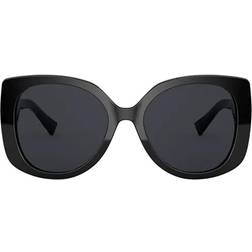 Versace 4387 Sunglasses - Black/Grey