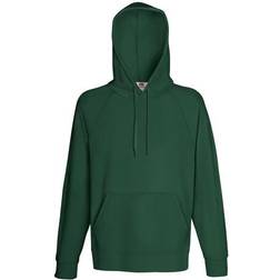 Fruit of the Loom Long Sleeve Hoodie - Bottle Green