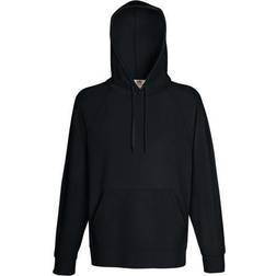 Fruit of the Loom Long Sleeve Hoodie - Black