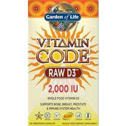 Garden of Life Vitamin Code Raw D3 2000Iu 60 Stk.