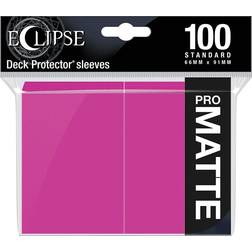 Ultra Pro Eclipse Matte Standard Size Deck Protector 100 Sleeves Pink