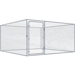 vidaXL Outdoor Dog Kennel