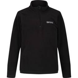 Regatta Kids' Hot Shot II Lightweight Half Zip Fleece - Black