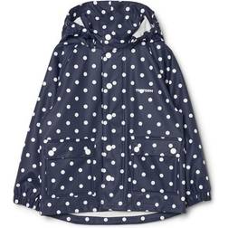 Tretorn Kid's Wings Raincoat - Navy/Dot ( 475660087110/1)