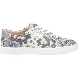 Hush Puppies Tessa Python Print Leer Dames - Grijs/Wit