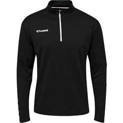 Hummel Authentic Half Zip Sweatshirt - Black/White