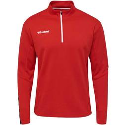 Hummel Authentic Half Zip Sweatshirt - Rouge