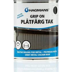 Hagmans S0502-Y Grip On Plate Metallfärg Vit 10L
