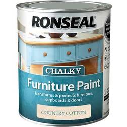 Ronseal Chalky Vernice per Legno Beige 0.75L
