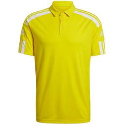 Adidas Squadra 21 Polo Shirt Men - Team Yellow/White