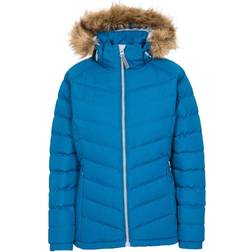 Trespass Nadina Women's Padded Hooded Casual Jacket - Cosmic Blue