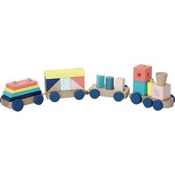 Vilac Wooden Stacking Train Set