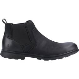 Hush Puppies Botas de piel de napa Tyrone para hombre - Marrón/Negro