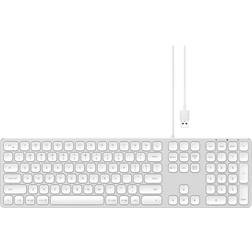 Satechi Aluminum Wired USB Keyboard (English)