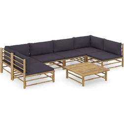 vidaXL 3058234 Loungesæt, 1 borde inkl. 6 sofaer