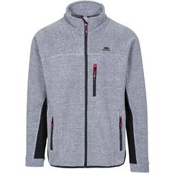 Trespass Jynx Full Zip Fleece Jacket - Mens - Gris/Noir/Bleu