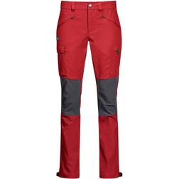 Bergans Nordmarka Hybrid W Pants - Red Sand/Solid Dark Gray