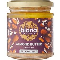 Biona Organic Almond Butter Crunchy 170g