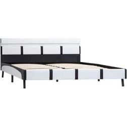 vidaXL Bed Frame with LED 68cm Bettrahmen