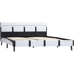 vidaXL Bed Frame with LED 68cm