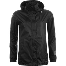 Gelert Packaway Waterproof Jacket Ladies - Black