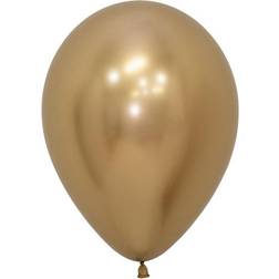 Amscan Latex Ballons Reflex Gold 50-pack