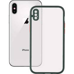 Ksix Coque Duo Soft Verte pour iPhone X/XS