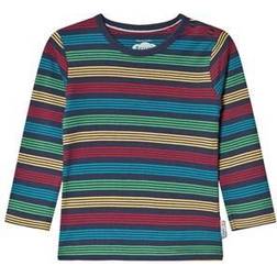 Frugi Favorite Long Sleeve Tee - Tobermory Rainbow Stripe