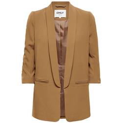 Only Blazer Regular Fit Marron Clair