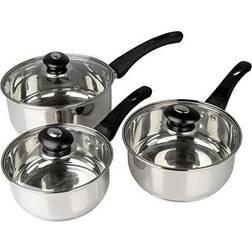 Pendeford Supreme Vision Cookware Set with lid 3 Parts