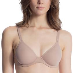 Calida Feminine Air T-shirt Bra - Almondine