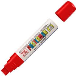 Zig Posterman Marker B&B Red