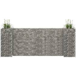vidaXL H-Shaped Gabion Planter Krukke