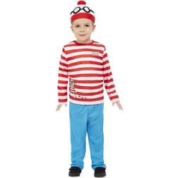 Smiffys Where's Wally Costume Red & White