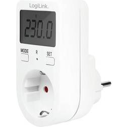LogiLink EM0002A Strøm/Energimåler 3680W