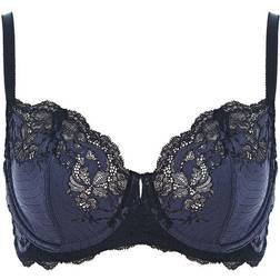 Wacoal Lace Affair Classic Underwire Bra - Black/Graphite