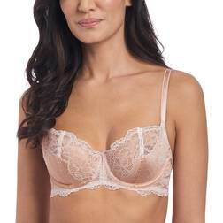 Wacoal Lace Affair Classic Underwire Bra - Rose Dust/Angel Wing