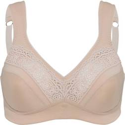 Swegmark Cotton Star Soft Bra - Beige